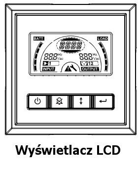 UPS ZASILACZ AWARYJNY PowerWalker VI 1500 RT HID