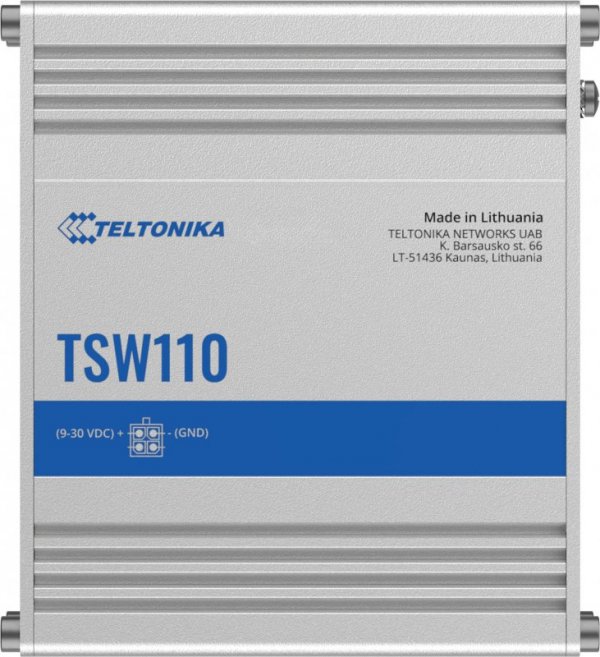Teltonika TSW110 switch przemysłowy 5xGE (TSW110000000)