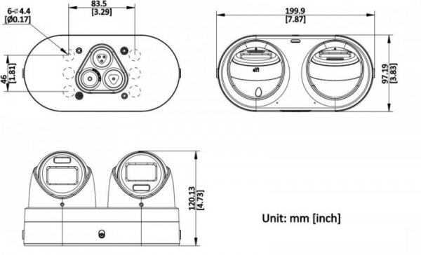 Kamera IP Hikvision DS-2CD2343G2D-LIZ2UY/SL(2.8/4mm)