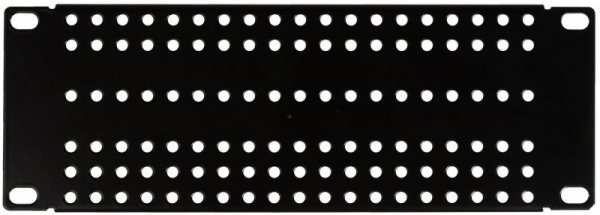 Adapter montażowy RACK 10" 2U z otworowaniem prosty ATTE ADD-RACK10-2U1