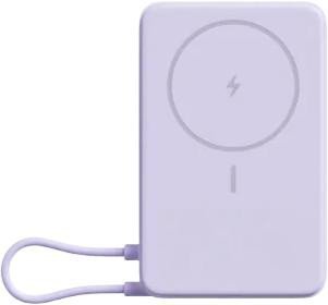 Powerbank Xiaomi Magnetic 10000mAh z podstawką fioletowy