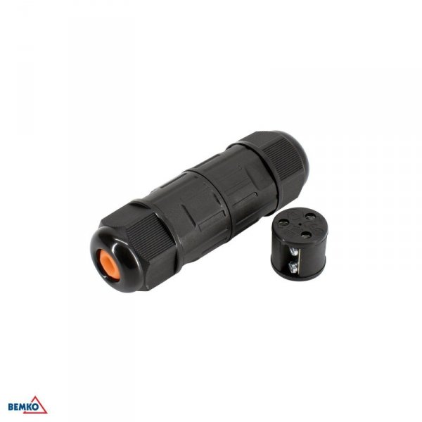 Hermetyczne złącze kablowe IP68 3-torowe sztYBKOzłączka