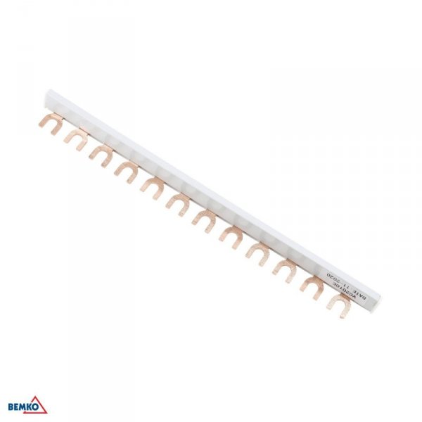 Szyna łączeniowa 1F TYP-U 10MM2 12 modułów