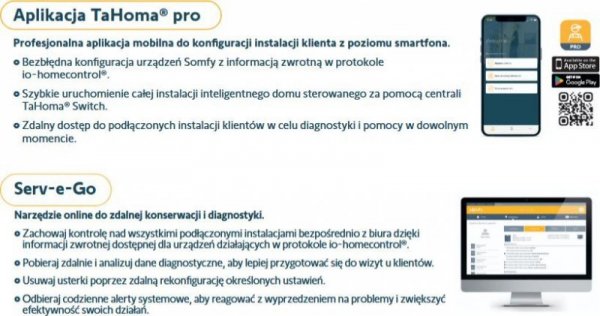 Zestaw Somfy Elixo 3S+ IO Comfort Pack do 600kg bram przesuwnych