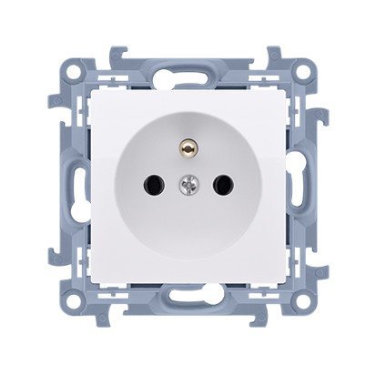 KONTAKT SIMON 10 MODUŁ BIAŁY GNIAZDO 1X Z/U SZYBKOZŁĄCZA 16A 250V