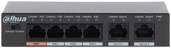 Zestaw monitoringu IP BCS Basic 4x Kamera BCS-B-EIP45VSR3(2.0) Rejestrator z dyskiem