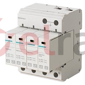 Ogranicznik przepięć Typ T1+T2 3P+N Uc 335V 12,5kA TN-S SENTRON 5SD7414-2