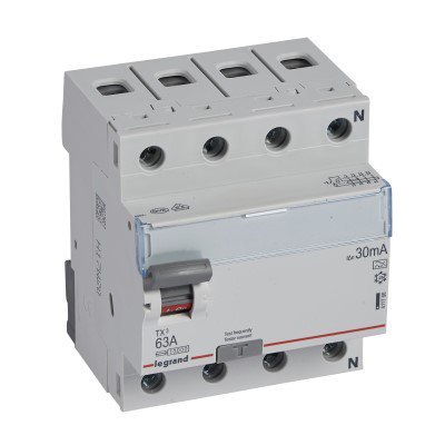 P304 TX3 63A/ 30MA/A 4P WYŁĄCZNIK RÓŻNICOWY 63A 30MA 4M A 10KA(dawne 009142)