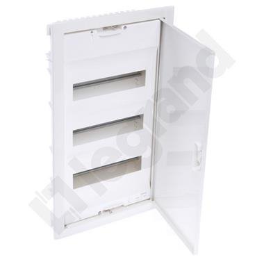 RWN ROZDZIELNIA PLASTIKOWA PT 36M 3X 12M N+PE IP40 555X330X87 DRZWI PEŁNE METALOWE BIAŁY