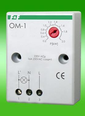 OM-1 OGRANICZNIK MOCY 16A 230V AC