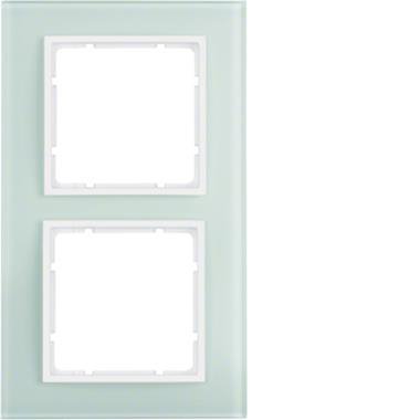 B.7 GLAS BIAŁY/ BIAŁY MAT SZKŁO RAMKA 2X