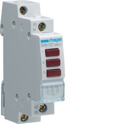 SVN127 LAMPKA SYGNALIZACYJNA MODUŁOWA 3X LED 1M 230V AC CZERWONY