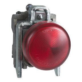 Schneider Electric Harmony XB4 Lampka sygnalizacyjna z czerwoną LED 24V, XB4BVB4