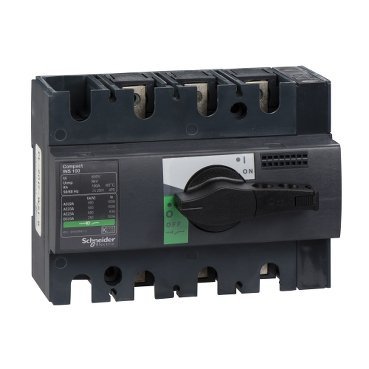 Schneider Electric Compact INS INV, rozłącznik INS100 100A 3P, 28908