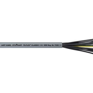 OLFLEX CLASSIC 110  4X  0.75 SZARY PRZEWÓD STEROWNICZY LINKA 300/500V BĘBEN KL.5 OLEJ NUMEROWANE