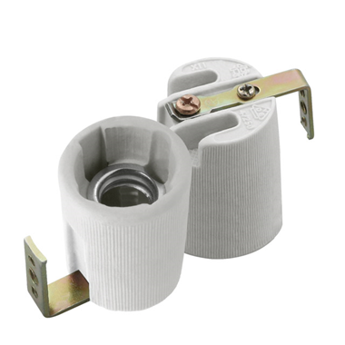 OPRAWKA PORCELANOWA HLDR-E14-F