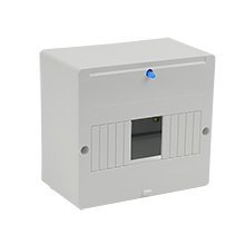 RM-7 ROZDZIELNIA PLASTIKOWA NT 7M 1X 7M N+PE IP30 IK06 140X153X83 BEZ DRZWI BIAŁY
