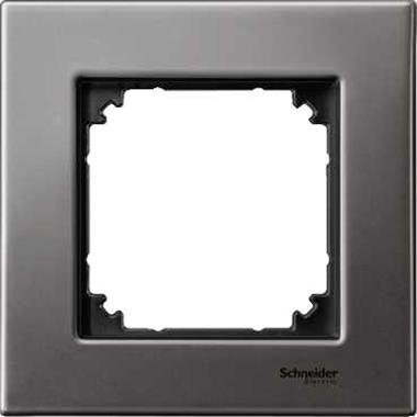 Schneider Electric Merten, M-Elegance metal, ramka pojedyncza, szary metaliczny, MTN403114
