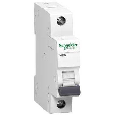 Schneider Electric Wyłącznik nadprądowy K60 K60N-B25-1 B 25A 1-biegunowy, A9K01125