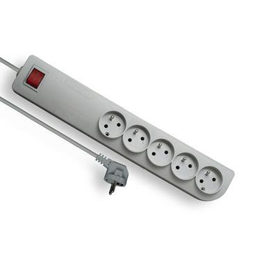 PSF3-505 FILTR PRZECIWPRZEPIĘCIOWY 5X Z/U OKRĄGŁY KĄTOWA 5.0M OMY 3X1.0 WYŁĄCZNIK PODŚWIETLANY BIAŁY