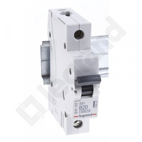 RX3 WYŁĄCZNIK NADPRĄDOWY B 20A 1P 1M 6KA