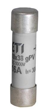 10X38 GPV 13A WKŁADKA TOPIKOWA CYLINDRYCZNA PV 1000V DC GREEN PROTECT (dawne 002625137)