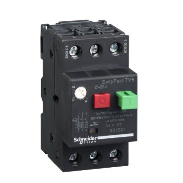 Schneider Electric Wyłącznik silnikowy GZ1E napęd przyciskowy I=17-23A zaciski skrzynkowe, GZ1E21