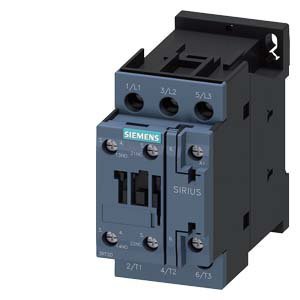 3RT20 STYCZNIK MOCY 17A 3Z 1Z+1R 7.5KW 230V AC S0 ZACISKI ŚRUBOWE