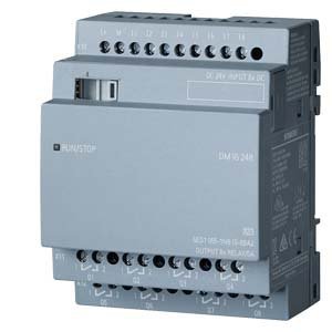 LOGO! DM16 24R MODUŁ 8X WEJŚĆ / WYJŚĆ CYFROWYCH MODUŁ ROZSZERZEŃ 24V DC 4MW