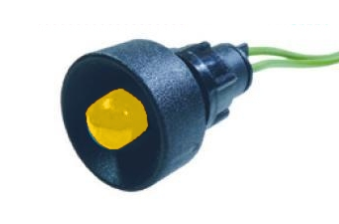 KLP 10Y/230V LAMPKA SYGNALIZACYJNA 10MM 230V AC/DC IP20 ŻÓŁTY (10 SZT)