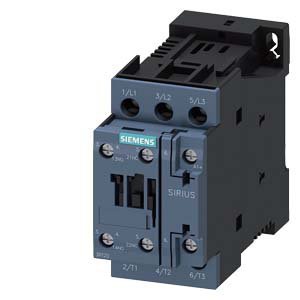 3RT20 STYCZNIK MOCY 17A 3Z 1Z+1R 7.5KW 24V DC S0 ZACISKI ŚRUBOWE