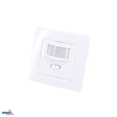 CZUJNIK RUCHU BIAŁY PT DO PUSZKI 160ST 9M IP20 500W 230V
