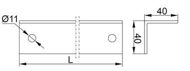 KTST1700A KĄTOWNIK ALUMINIOWY WYCISKANY