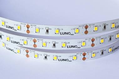 TAŚMA LED Z DIODAMI SAMSUNG 7.7W/1M 5M 8MM 12V DC IP20 ŚCIEMN. 830 WW 3000K CRI85+ 96XLED/1M 120ST
