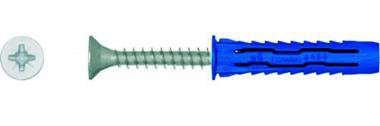 KOŁEK UNIWERSALNY 4ALL 10 X 50MM Z WKRĘTEM, 8 SZT