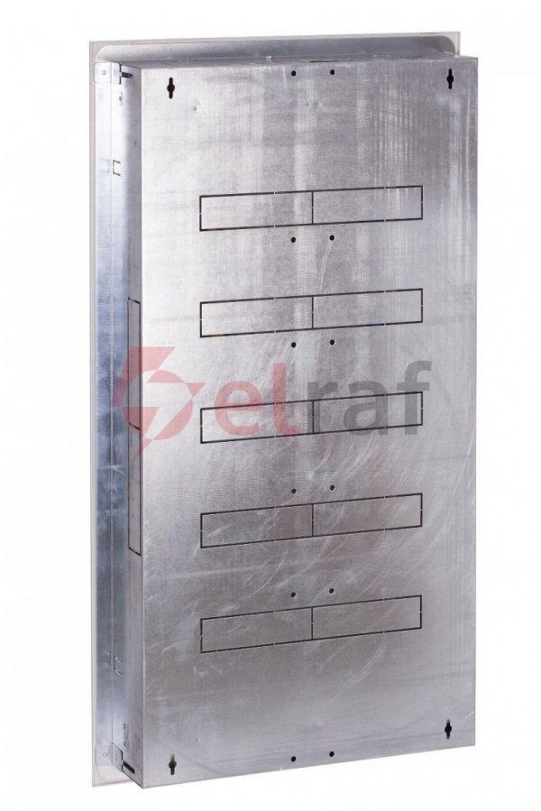 Rozdzielnica modułowa p/t RPsm 90 Z /5x18/ z zamkiem RPSM 90 5X18 Z RAL 9003 P90-5-18-20
