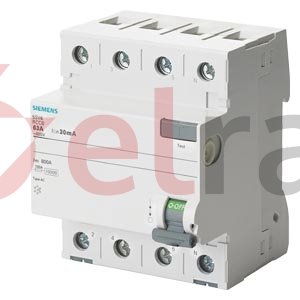 Wyłącznik różnicowoprądowy 4P 25A 0,3A Typ AC 300 mA 400V SENTRON 5SV4642-0
