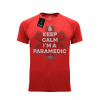 Keep calm I'm a paramedic koszulka termoaktywna