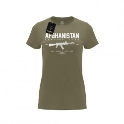 Afghanistan Hunting Club koszulka damska bawełniana