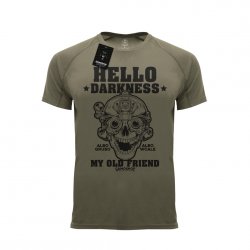 Hello Darkness My Old Friend koszulka termoaktywna M