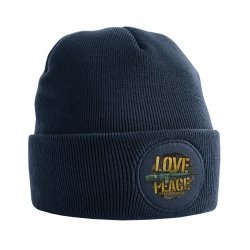 Love And Peace - czapka zimowa