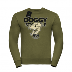 Doggy style fan kolor bluza klasyczna