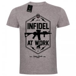  Infidel at work koszulka bawełniana XL