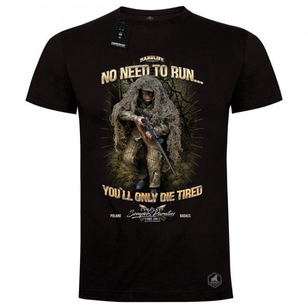 No Need To Run koszulka bawełniana
