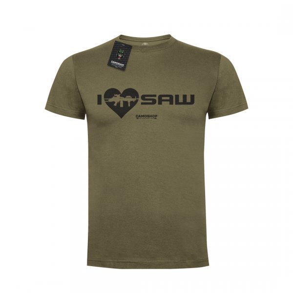 I love SAW  koszulka bawełniana