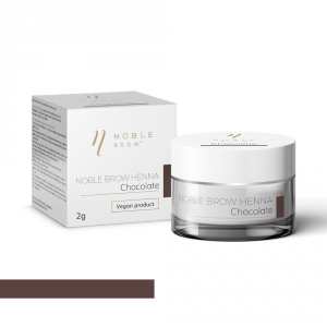 Henna pudrowa do brwi Noble Brow - Chocolate
