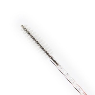Eyelash brush in a protective tube