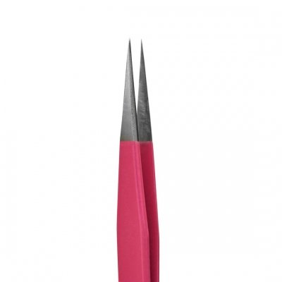 Straight Pink Tweezer