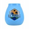 Kubek do Yerba Mate Matero Niebieskie Tykwa Rio Parana Azul ok. 330ml