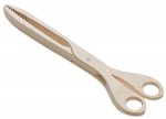 Nożyce do Grilla Ogórków Szczypce Ekologiczne drewno bukowe 28 cm